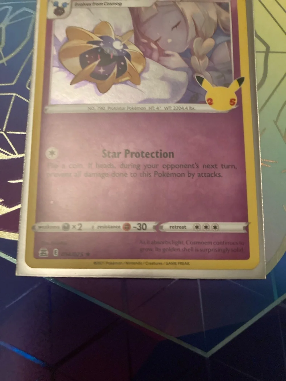 Pokemon shiny cosmoem